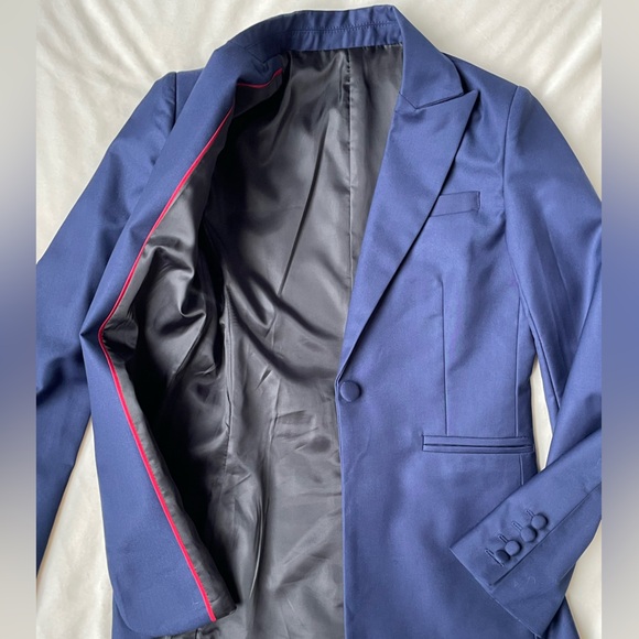 3 piece Suit: blazer jacket, vest, trouser slacks - Picture 8 of 16